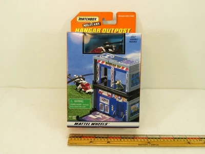 Matchbox Military Hanger Outpost 1998 Mattel New Sealed Box - Image 1 of 4