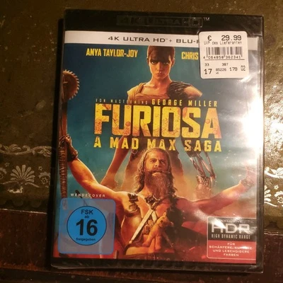 🤣Furiosa: A Mad Max Saga/4K Ultra HD+ Blu-ray/VERSIEGELT/NP=30€ 😪/ORGINAL/NEU  - Bild 1 von 2
