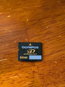 Scheda di memoria Olympus 64MB xD-Picture Card - OEM - MXD64P3 - FUNZIONANTE - Foto 1 di 2