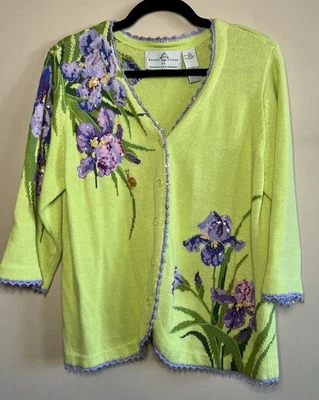 Design Options by Philip & Jane Gordon Iris  Cardigan Size Medium - Image 1 of 4