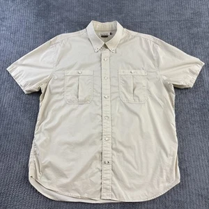 Tom Beckbe Shirt Mens Extra Large Button Down Short Sleeve Dress Casual - Picture 1 of 12