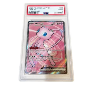 2023 POKEMON MEW EN-151 ULTRA RARO #193 MEW EX PSA 9 - Foto 1 di 2