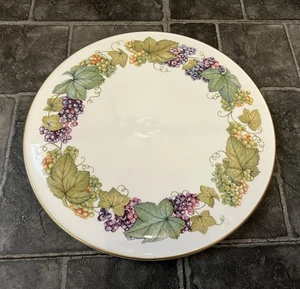 Royal Worcester Bone China Vine Harvest Gateau Cake Plate Cheese Platter “11 - Picture 1 of 6
