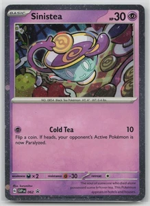 Pokemon Card Sinistea - Promo SV: Scarlet & Violet Promo Cards 062 NM - Picture 1 of 2