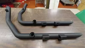 BLACK DRAG Exhaust PIPES XL 2007-2013 Sportster Harley Davidson - Picture 1 of 14