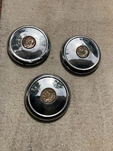 ABARTH VINTAGE HUBCAPS - 750 GT, RECORD MONZA, ORIGINAL! - Picture 1 of 5