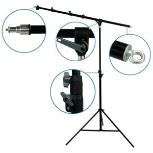 Photography Studio Hair Light Boom Arm Stand Lighting Kit Easy Set Up Stand - Picture 1 of 7