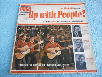 1965 Pace Magazine presents Up with People Vinyl LP Pace #1101 1965 Mono Foto 1 de 4