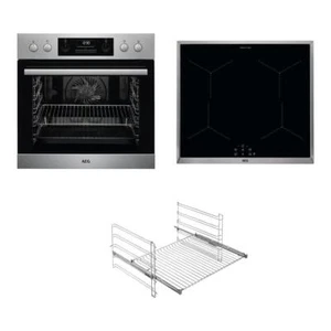 AEG HC13M40I5R Juego de cocina empotrado con placa de inducción y Flexirunner (EEB331010M - Imagen 1 de 9