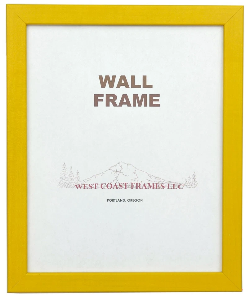 Marco de fotos MDF contemporáneo amarillo 72027 - 3/4" Foto 1 de 1