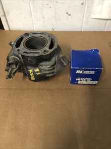 84-85 KAWASAKI KX80 OEM CYLINDER WITH PISTON KIT #11005-1394 NEEDS BORE - Bild 1 von 11