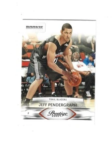 2009-10 Prestige #181 Jeff Pendergraph RC PORTLAND WEGREITER - Bild 1 von 1