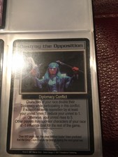 Babylon 5 Ccg Destroy The Opposition Promo Card