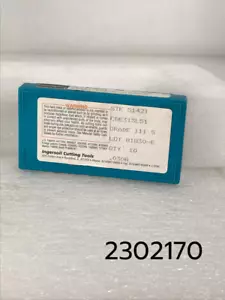 CDE 313 L51 111 S STK 51421 Komplettpaket mit 10 Ingersoll Hartmetall-Einsätzen 0,030R - Bild 1 von 9