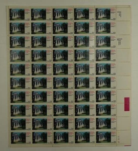 US SCOTT 2167 SHEET OF 50 ARKANSAS STATEHOOD 22 CENT FACE MNH - Picture 1 of 1