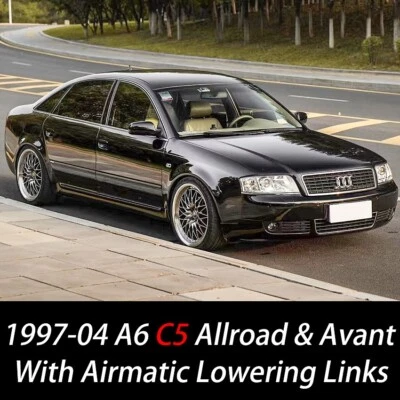 Kit de reducción de suspensión neumática ajustable varillas eslabones para Audi A6 C5 Allroad S6 RS6 Foto 1 de 4