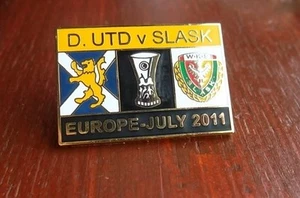 Dundee United vs Slask Eufa Cup 2011 badge - Picture 1 of 1