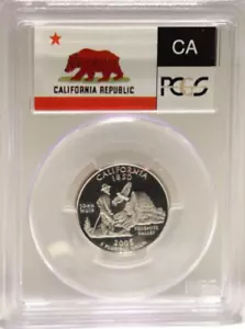 2005 S California US Clad Quarter 25c Proof PCGS PR69DCAM - Picture 1 of 2