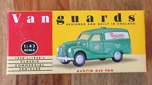 Corgi Vanguards VA3000 Austin A40 Van "RANSOME'S LAWNMOWERS" 1:43 NEW - Picture 1 of 4