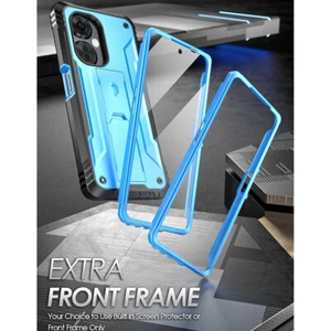 Poetic Case for OnePlus Nord N30 5G with Kickstand Built-in Screen Cover Blue - Picture 1 of 7