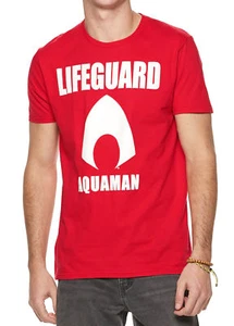 Camiseta Justice League Aquaman Salvavidas Adulto - Fantasía, Ciencia Ficción Camiseta - Imagen 1 de 1