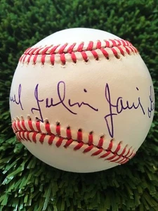JULIAN JAVIER FULL NAME SIGNED NATIONAL LEAGUE BASEBALL CARDINALS REDS - Picture 1 of 4