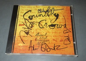 Counting Crows signed handsigniert CD Einlage keine CD AUGUST & ALLES DANACH - Bild 1 von 2