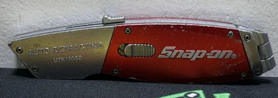 Snap-on Utk100sb Auto Retractable Utility Knife- Used w/ One Original Blade - Image 1 of 4