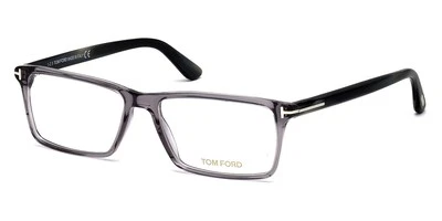Nuevas gafas geométricas Tom Ford para hombre FT5408 020 gris 56 mm Foto 1 de 4