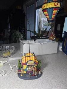 Lemax Carole Towne Palloncino Giostre Babbo Natale Villaggio Accessorio Animato 2006 - Foto 1 di 6