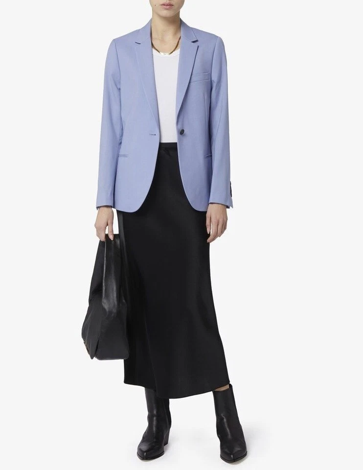 Blazer de lana de un solo pecho Paul Smith 42 6 chaqueta de un botón azul claro nuevo sin etiquetas Foto 1 de 4