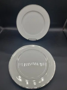 Set Of 4 Harmony House “Silver Melody” 10.25” Dinner Plates #3647 Japan 1963 - Picture 1 of 5