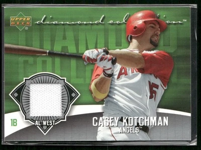Casey Kotchman 2006 Upper Deck Diamond Collection Materials #DC-CK Angels - Image 1 of 2