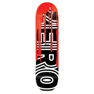 Zero Bloody Bold Black White Red 8.5 Skateboard Deck - Picture 1 of 2