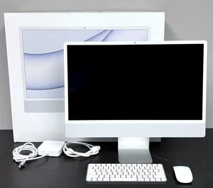 Apple 24 Inch 2021-2023 iMac 3.2GHz Apple M1 1TB SSD 16GB RAM 8-Core GPU A2438 - Afbeelding 1 van 19