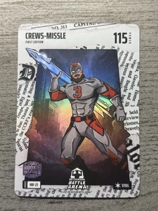 Battle Arena Update Crews Missle Dylan Crews RC HBF-23 2025 Headliner Battlefoil - Imagen 1 de 2