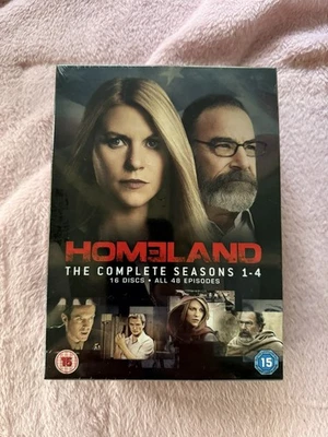 HOMELAND THE COMPLETE SEASONS 1-4 DVD BOX SET ** NEW  SEALED - Image 1 of 4