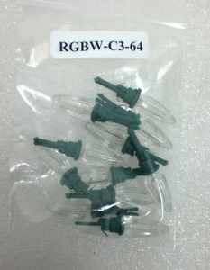 Bag of 10 Santa's Best RGBW-C3-64 Replacement Light Bulbs Christmas Tree #100 - Picture 1 of 8
