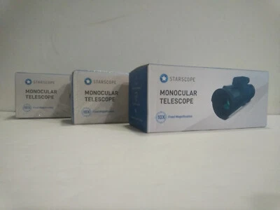 Starscope Monocular Telescope 10x Fixed Magnification New! - Image 1 of 4