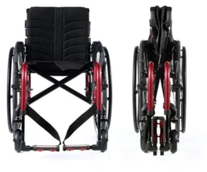 Adaptivrollstuhl QS5 X abschwenkbare Fußrasten faltbar TOP Fahreigenschaften - Bild 1 von 4