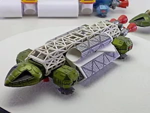 DINKY TOYS - HAND BUILT SPACE 1999 EAGLE TRANSPORTER POD - USED CONDITION POD 35 - Picture 1 of 23