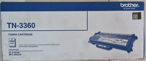 Brother TN3360 TN-3360 Genuine Toner Cartridge - Picture 1 of 1
