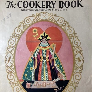 The Cookery Book 1929 The Woman's World Service Library Recipes from Every State - Picture 1 of 8