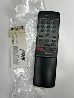 Fisher FXBD TV Remote, OEM NOS for PC3520, PC3525, PC4520, PC4525, PC5720 + - Image 1 of 2