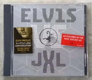 Elvis vs JXL Little less conversation SEALED CD w/ Hype Sticker 2002 BMG Presley - Picture 1 of 3
