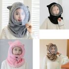 Cat ears Cycling Cute Hedging cap Flannel Windproof Anti Dust Face Cover Winter