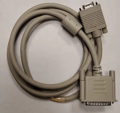 IBM 96G2156 by FUJIKURA-T 13W3 to 15-pin mini-D Video Cable RS/6000 PowerPC - Image 1 of 4