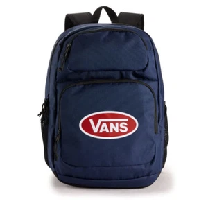 New Vans Adults Holden Adjustable Padded Backpack Rucksack Bag Blue - Picture 1 of 13