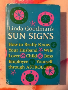 VTG Linda Goodman's Sun Signs 1st Ed. 1st Print Book Club HCDJ 1968 Astrology 👀 - Picture 1 of 14