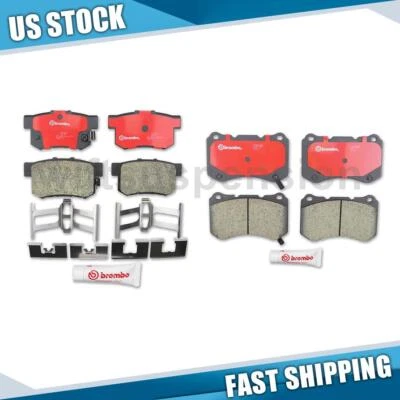 2 件装布雷博前后盘式制动垫套装适用于讴歌 TL 2004-2008 — 第 1/3 张图片